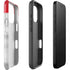 Serbia Soccer Flag iPhone 16 Pro Max Impact Case
