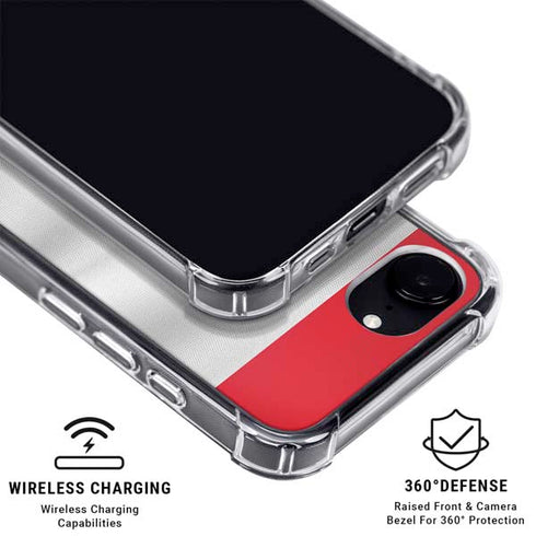 Serbia Soccer Flag iPhone 16e MagSafe Case