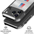 Serbia Soccer Flag iPhone 18 Pro Clear Case