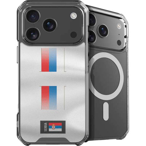 Serbia Soccer Flag iPhone 18 Pro MagSafe Case