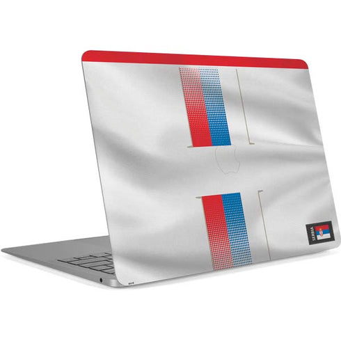 Serbia Soccer Flag Apple MacBook Air Skin
