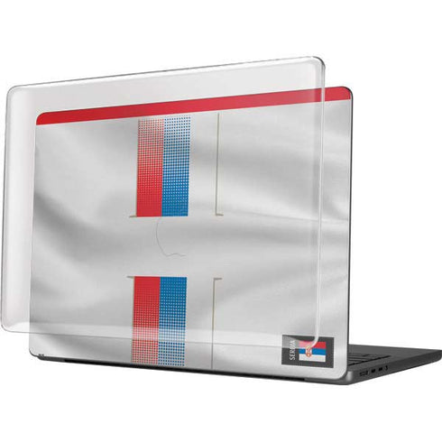 Serbia Soccer Flag MacBook Pro 14in (2021-24) Case plus Skin