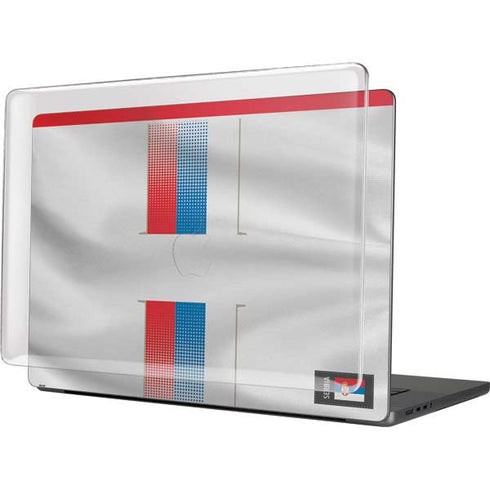 Serbia Soccer Flag MacBook Cases