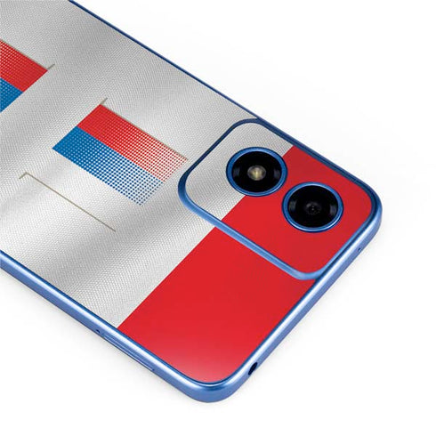 Serbia Soccer Flag Moto G Play 4G (2024) Skin