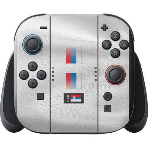 Serbia Soccer Flag Nintendo Switch 2 (2025) with Joy-Con Skin