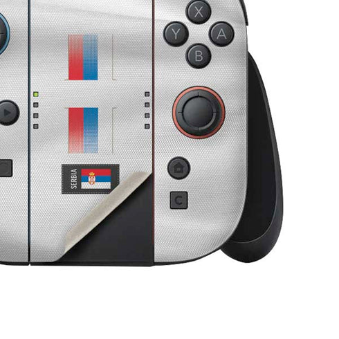Serbia Soccer Flag Nintendo Switch 2 (2025) Joy-Con Controller Skin