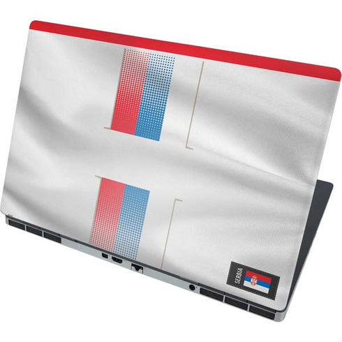 Serbia Soccer Flag Dell Precision Skin