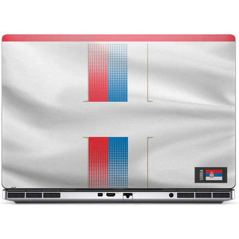 Serbia Soccer Flag Dell Precision Skin