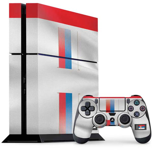 Serbia Soccer Flag PlayStation PS4 Skins