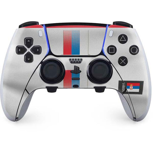 Serbia Soccer Flag PlayStation PS5 Skins