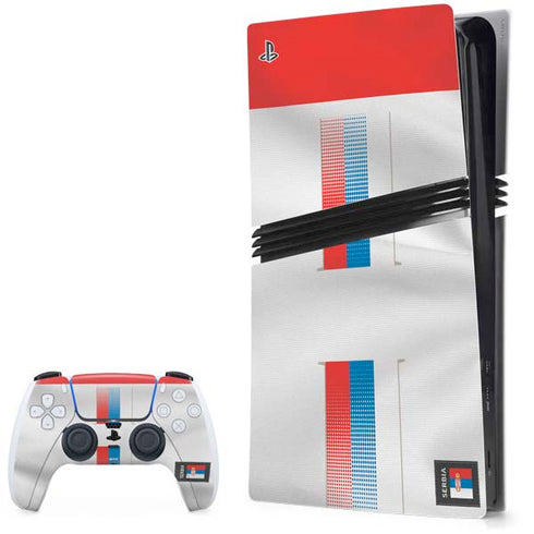 Serbia Soccer Flag PlayStation PS5 Skins