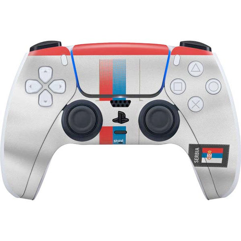 Serbia Soccer Flag PlayStation PS5 Skins