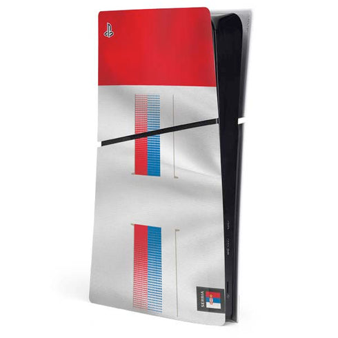 Serbia Soccer Flag PlayStation PS5 Skins