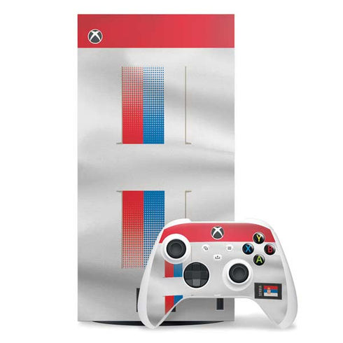 Serbia Soccer Flag Xbox Series X Skins