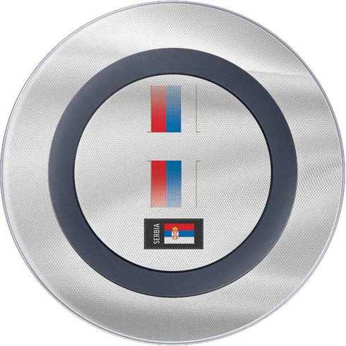 Serbia Soccer Flag Wireless Charger Skin