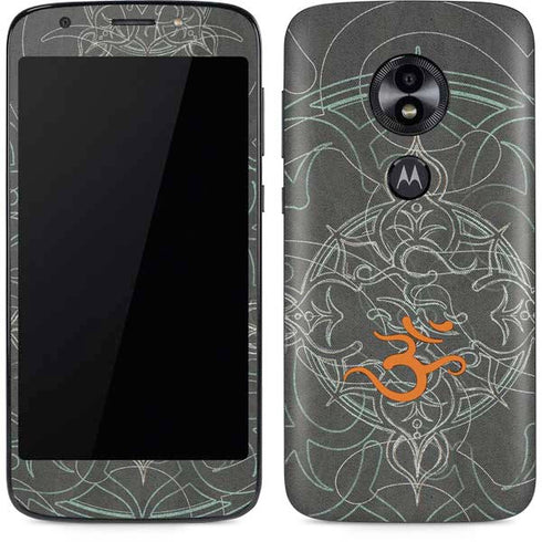 Grey Serenity Moto E5 Play Skin