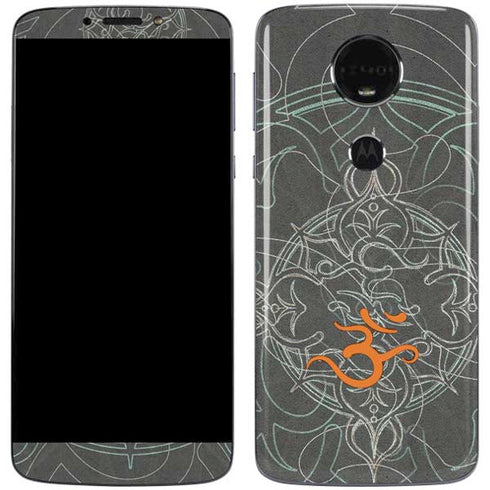 Grey Serenity Moto E5 Plus Skin