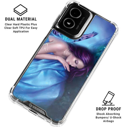 Serenity by Rachel Anderson Moto G Power 5G (2024) Clear Case
