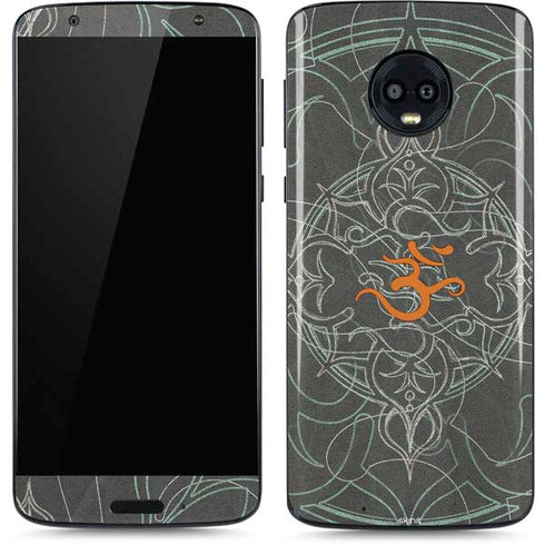 Grey Serenity Moto G6 Skin