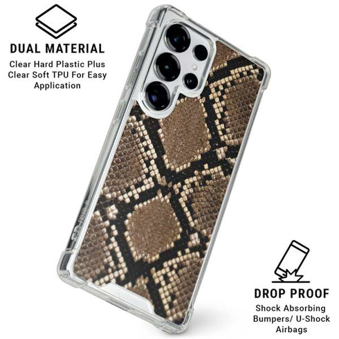 Serpent Galaxy S25 Ultra Clear Case