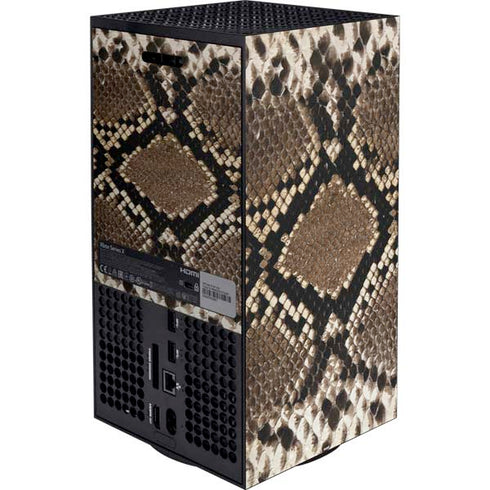 Serpent Animal Print Xbox Series X Bundle Skin