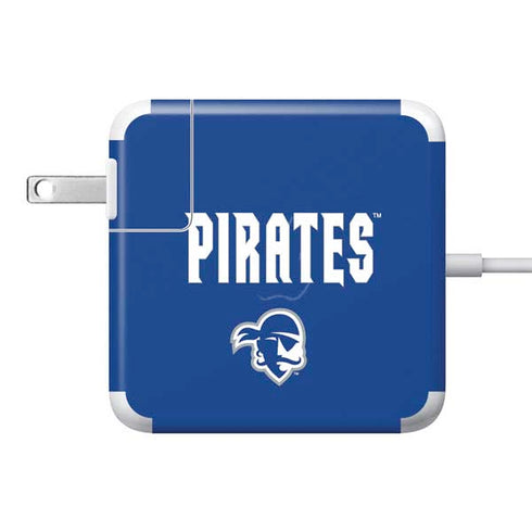 Seton Hall University Pirates Net 85W Power Adapter (15 and 17 inch MacBook Pro Charger) Skin