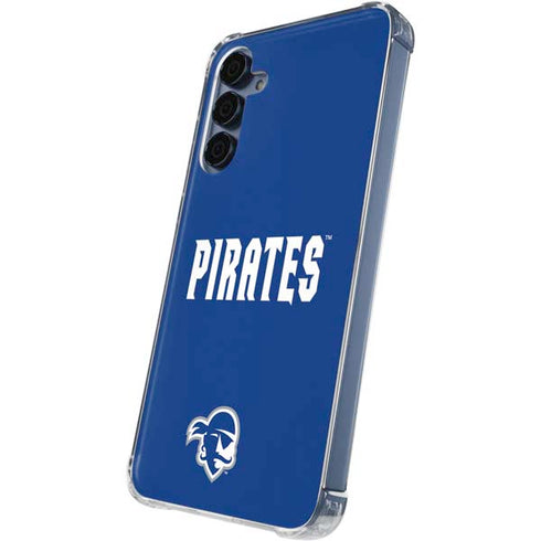 Seton Hall University Pirates Net Galaxy A55 5G Clear Case