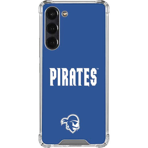 Seton Hall University Pirates Net Galaxy S24 FE Clear Case