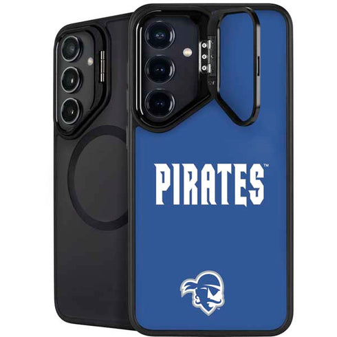 Seton Hall University Pirates Net Galaxy S24 Kickstand Case