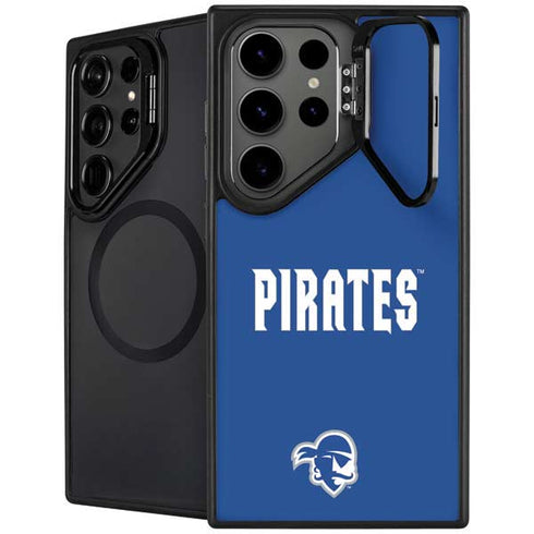 Seton Hall University Pirates Net Galaxy S25 Ultra Kickstand Case