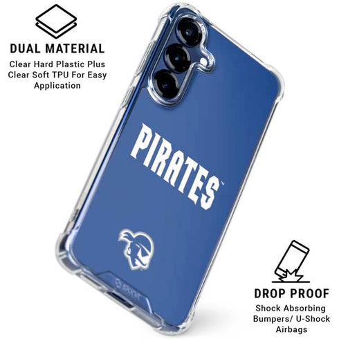 Seton Hall University Pirates Net Galaxy S25 Clear Case