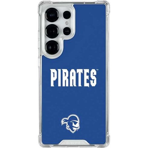 Seton Hall University Pirates Net Galaxy S25 Ultra Clear Case