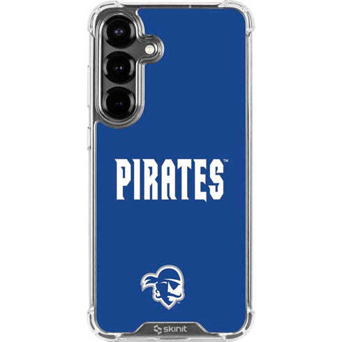 Seton Hall University Pirates Net Galaxy S26 Clear Case