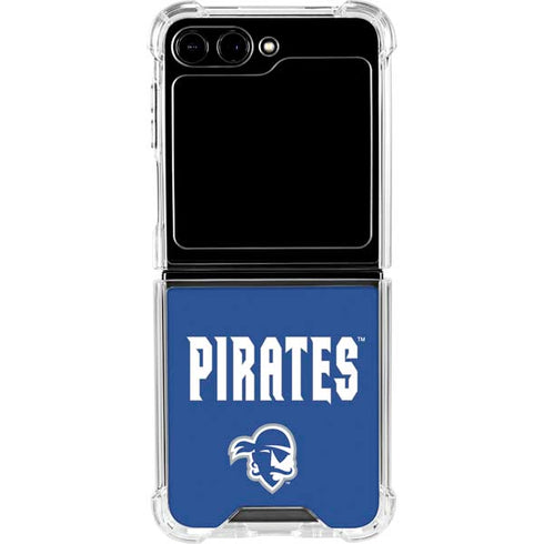 Seton Hall University Pirates Net Galaxy Z Flip6 Clear Case