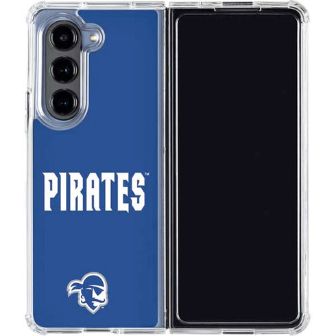 Seton Hall University Pirates Net Galaxy Z Fold5 5G Clear Case
