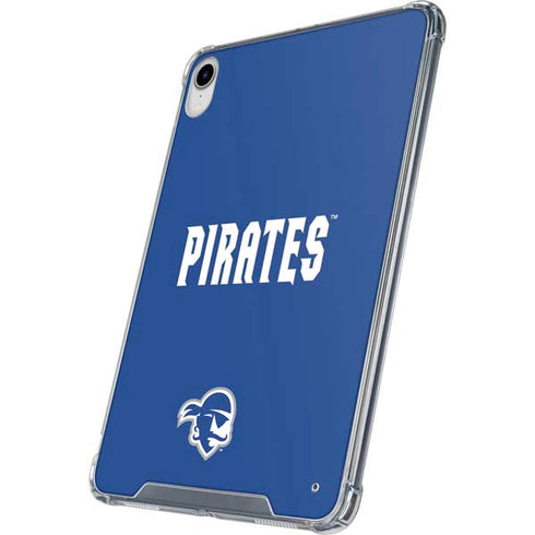 Seton Hall University Pirates Net iPad 11th Gen (2025) Clear Case