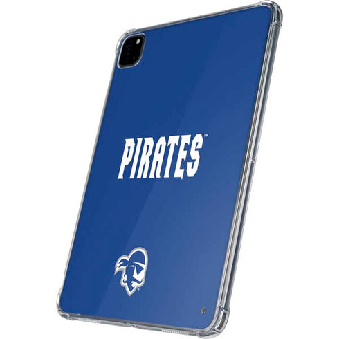 Seton Hall University Pirates Net iPad Pro 11in (2024) Clear Case