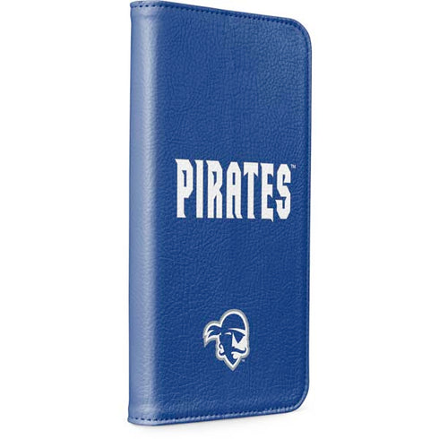 Seton Hall University Pirates Net iPhone 15 Pro Max Folio Case