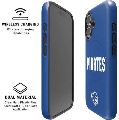 Seton Hall University Pirates Net iPhone 16 Magsafe Impact Case