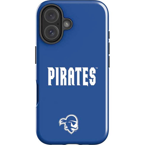 Seton Hall University Pirates Net iPhone 16 Plus Impact Case