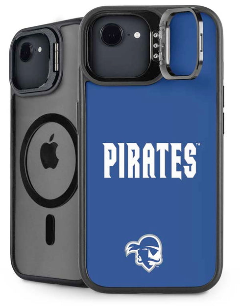 Seton Hall University Pirates Net iPhone 16e Kickstand Case