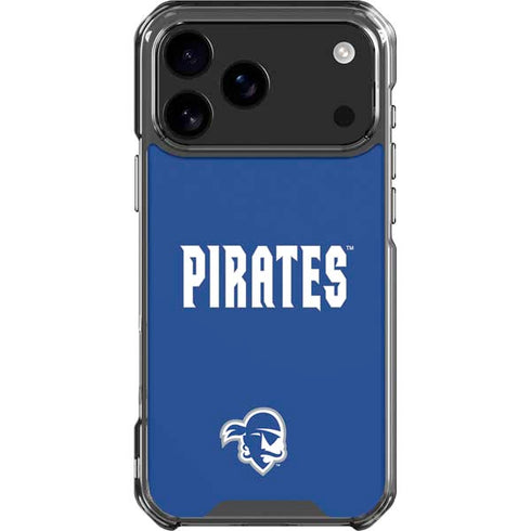Seton Hall University Pirates Net iPhone 18 Pro Max Clear Case