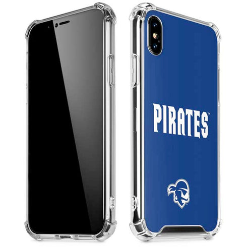 Seton Hall University Pirates Net iPhone X/XS Clear Case