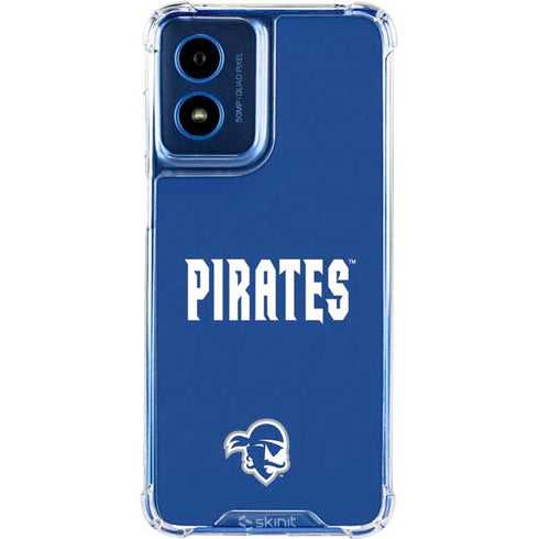 Seton Hall University Pirates Net Moto G 5G (2024) Clear Case