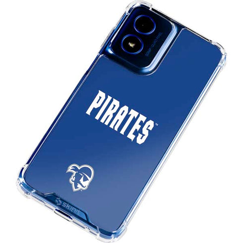 Seton Hall University Pirates Net Moto G 5G (2024) Clear Case