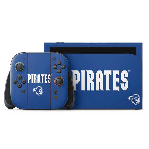 Seton Hall University Pirates Net Nintendo Switch 2 (2025) with Joy-Con Skin