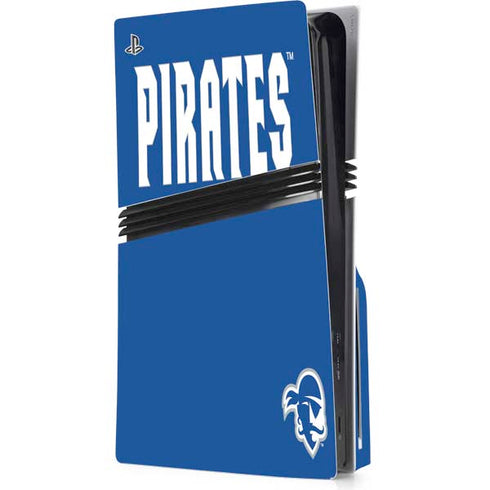 Seton Hall University Pirates Net PS5 Pro Disk Console Skin