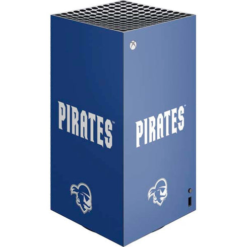 Seton Hall University Pirates Net XBox Series X Digital Edition Console Skin