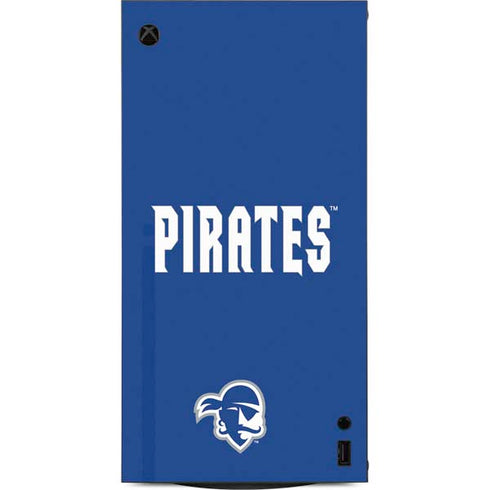 Seton Hall University Pirates Net XBox Series X Digital Edition Console Skin