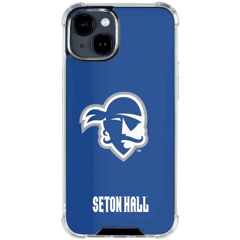 Seton Hall University Vintage iPhone 15 Clear Case